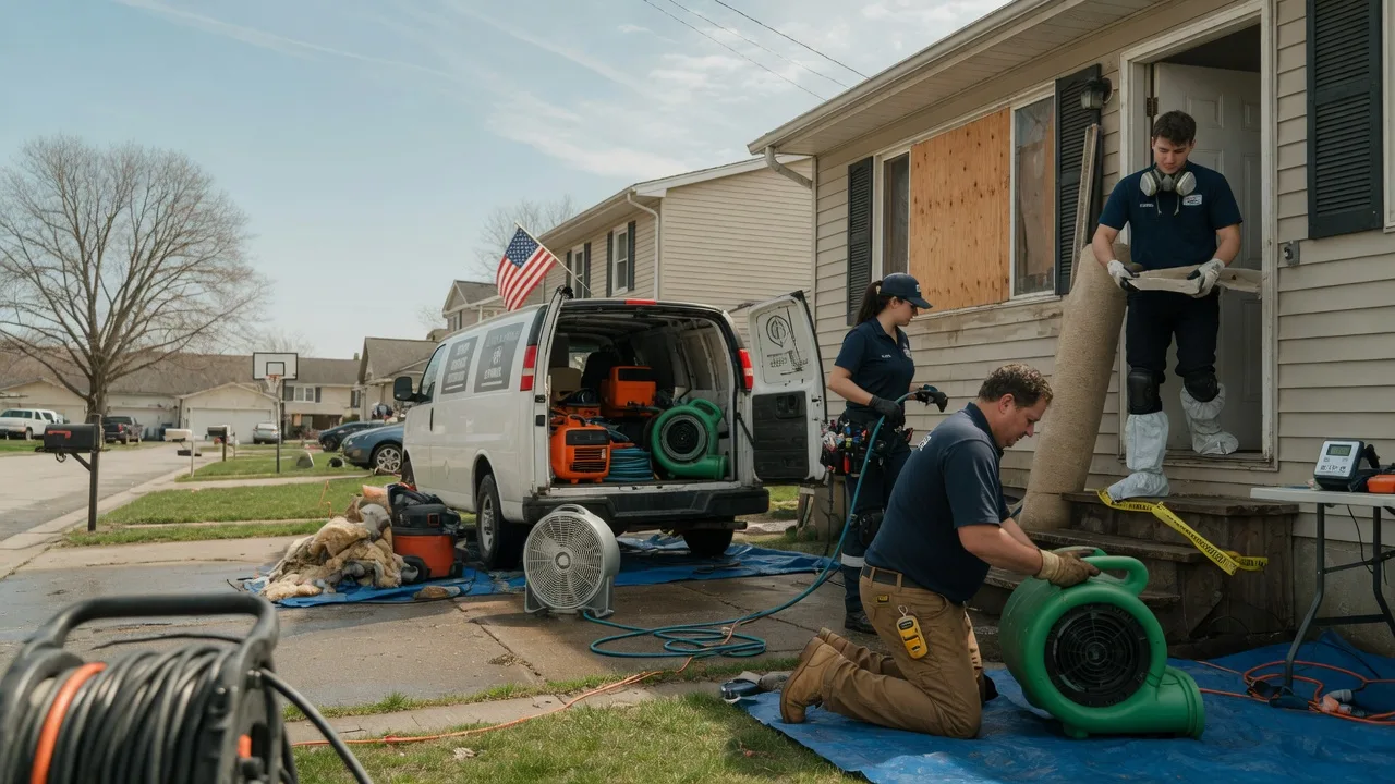 Water Damage Restoration in Danforth, ME near me